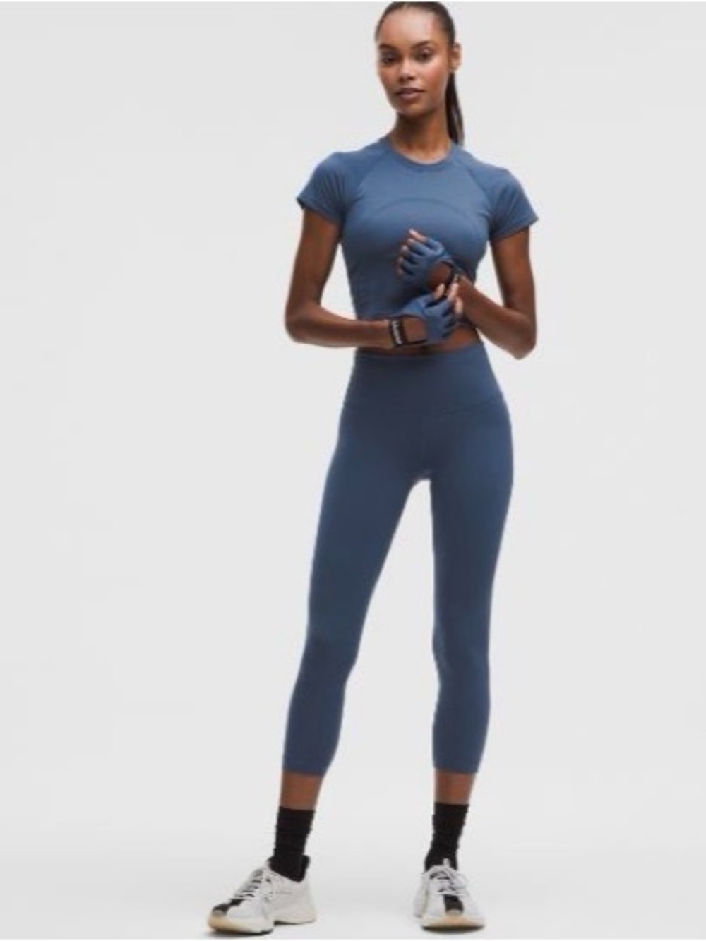 Lululemon Wunder Train High Rise Crop 23”